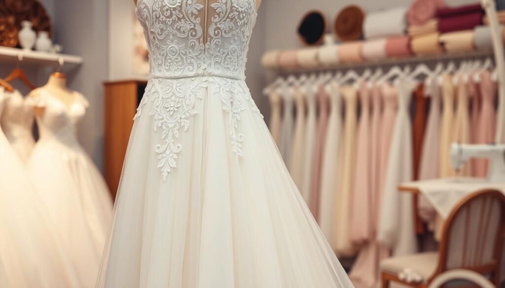 gaun pengantin
